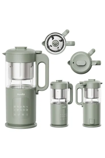 Nuvita Magic Pappa - 7 w 1 wielofunkcyjny robot kuchenny do przygotowywania posi�k�w dla niemowl�t
