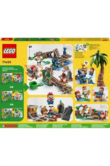 LEGO Super Mario Przejadka wagonikiem Diddy Konga — zestaw rozszerzajcy 71425