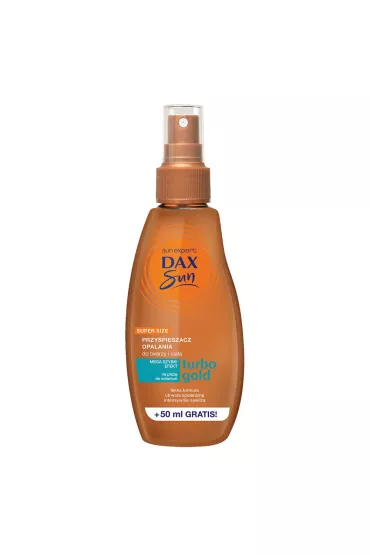 Dax Sun Sun przyspieszacz opalania Turbo Gold 200 ml