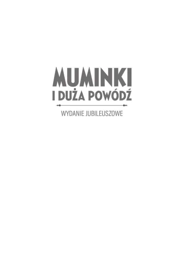 Muminki i du�a pow�d� - Tove Jansson