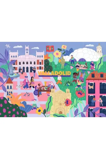Puzzle 1000 el. Valladolid Ravensburger