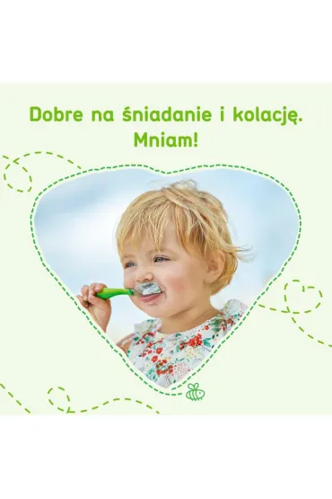 BoboVita Porcja Zb� Kaszka mleczna 7 zb� jab�ko-�liwka po 8. miesi�cu 210 g