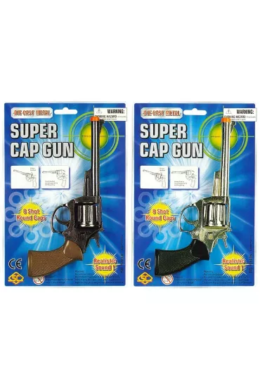 Pistolet metalowy na kapiszony sp�onk� MIX Trifox