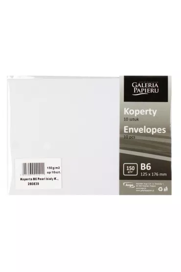 Argo Koperta B6 Per�owa 280839 10 szt.