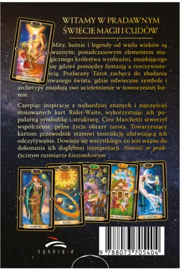 Kieszonkowy Poz�acany Tarot - Barbara Moore, Marchetti Ciro