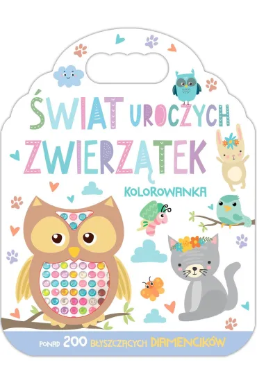 �wiat uroczych zwierz�tek. Kolorowanka
