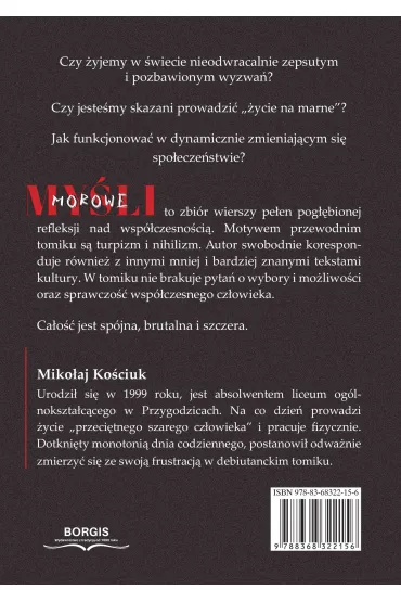 My�li morowe - Miko�aj  Ko�ciuk