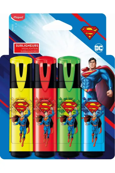 Maped Zakre�lacz Superman Fluo 4 szt