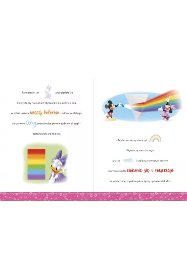Czytanki naklejanki. T�cza Minnie. Disney Junior Minnie - Olivia London