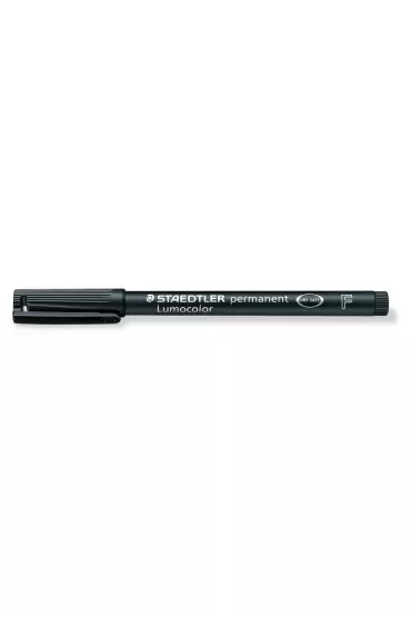 Staedtler Foliopis wodoodporny Lumocolor, czarny, F