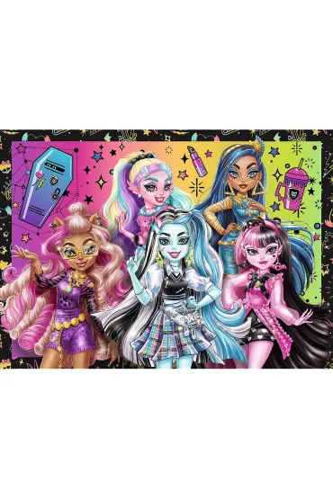 Puzzle 4w1 - Elektryzuj�cy dzie� Monster High (35+48+54+70 el.) Trefl