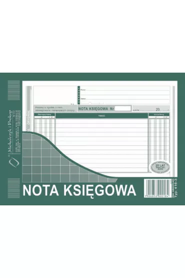 Michalczyk i Prokop Nota Ksi�gowa A5