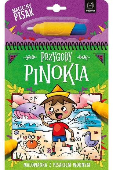 Przygody Pinokia. Malowanka z pisakiem wodnym - Bogus�aw Michalec