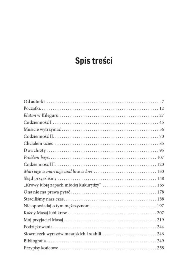 M�j przyjaciel Masaj - El�bieta  Wiejaczka