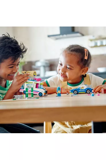 LEGO City Policyjny po�cig za furgonetk� z lodami 60314