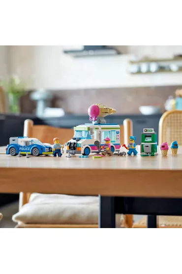 LEGO City Policyjny po�cig za furgonetk� z lodami 60314