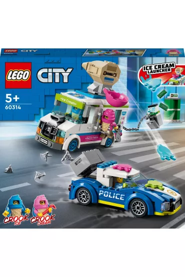LEGO City Policyjny po�cig za furgonetk� z lodami 60314