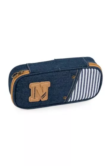Fandy Pi�rnik etui Denim granatowy