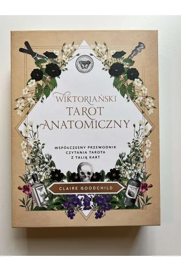 Wiktoria�ski tarot anatomiczny. Wsp�czesny przewodnik czytania tarota z tali� kart - Claire  Goodchild