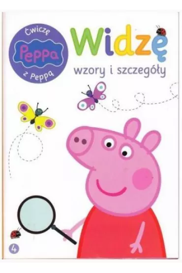 Peppa Pig �wicz� z Pepp� Widz� wzory i szczeg�y