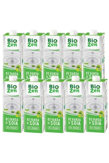 Biozen Nap�j sojowy naturalny bezglutenowy Zestaw 10 x 1 l Bio