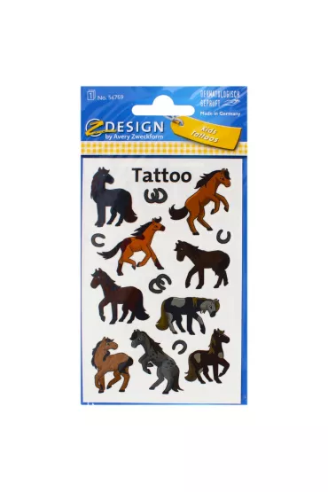 Tatua�e dla dzieci Konie Avery Zweckform