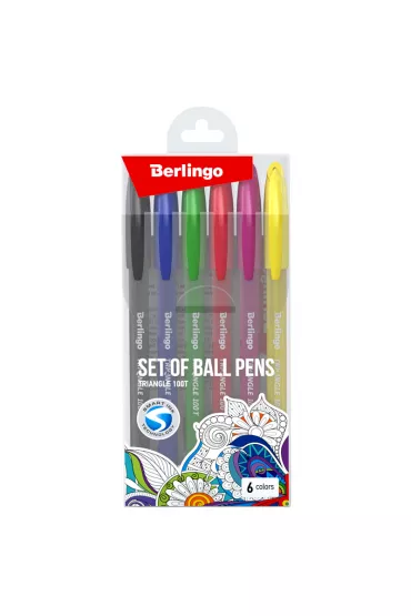 D�ugopis Berlingo Triangle 6 kolor�w