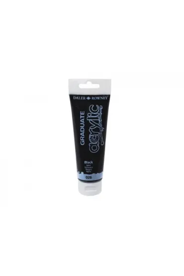 Farba akrylowa Graduate 120ml black czarna