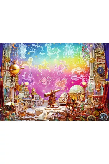 Puzzle 2x500 el. Kosmos i kryszta�y Trefl