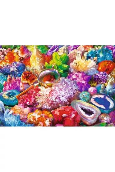 Puzzle 2x500 el. Kosmos i kryszta�y Trefl