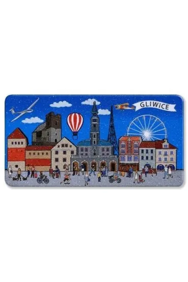 Pan Dragon Magnes I love Poland Gliwice ILP-MAG-C-GLIW-01