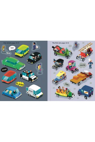First Sticker Book Cars wer. angielska - Simon Tudhope, S�bastien Telleschi