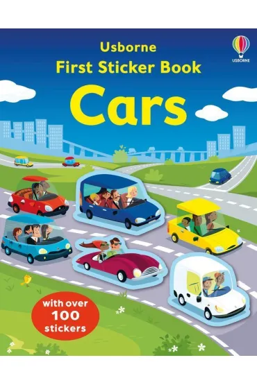 First Sticker Book Cars wer. angielska - Simon Tudhope, S�bastien Telleschi