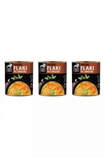 Mska Rzecz Danie gotowe Flaki po zamojsku zestaw 3 x 820 g