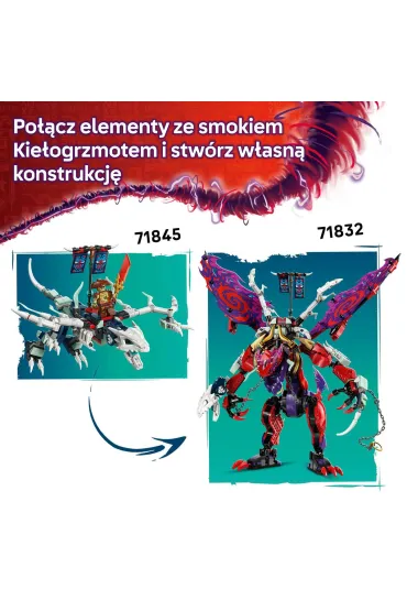 LEGO NINJAGO Odrzutowy mech Lloyda 71845