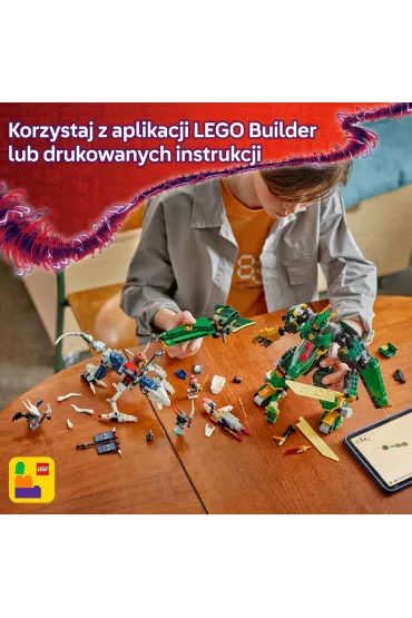 LEGO NINJAGO Odrzutowy mech Lloyda 71845
