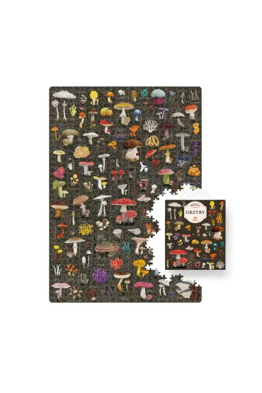 Puzzle Puzzlove CzuCzu 1000 el. Grzyby Bright Junior Media