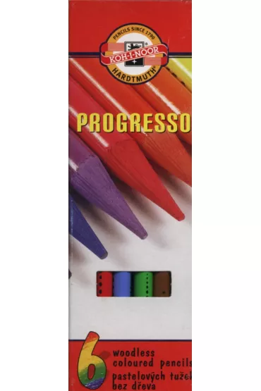 Koh-I-Noor Kredki Progresso 6 szt.