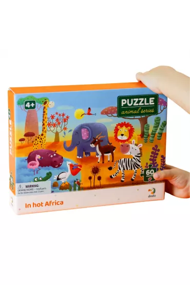 Puzzle 60 el. W gor�cej Afryce Dodo