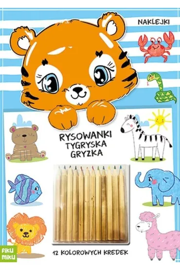 Rysowanki tygryska Gryzka