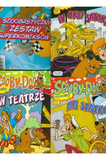 SCOOBY-DOO Scoobastyczny zestaw superkomiks�w cz�� 1