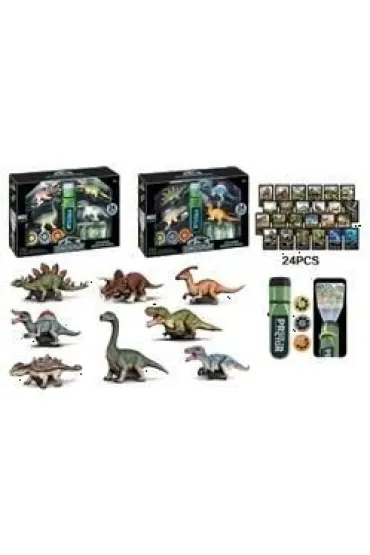 Zestaw Dinozaury + projektor