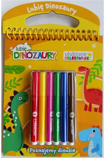 Poznajmy dinusie. Lubi� Dinozaury. Ulubione kolorowanki