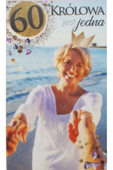 AbCard Kartka okoliczno�ciowa Urodziny 60 DH04