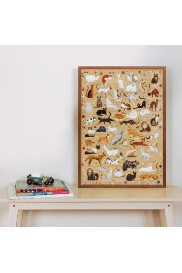 Puzzle Puzzlove CzuCzu 500 el. Koty Bright Junior Media