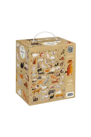 Puzzle Puzzlove CzuCzu 500 el. Koty Bright Junior Media