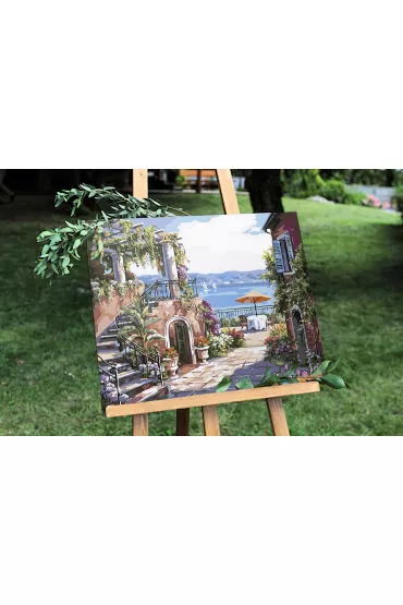 Twoje Hobby Malowanie po numerach - Toska�ski taras 40x50cm