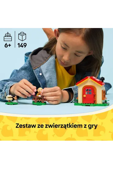 LEGO Animal Crossing Przytulny dom Goldie 77058
