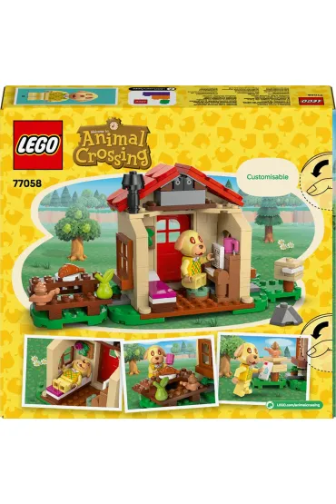 LEGO Animal Crossing Przytulny dom Goldie 77058