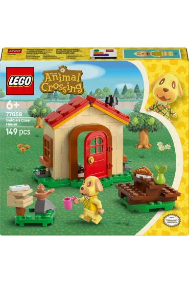 LEGO Animal Crossing Przytulny dom Goldie 77058